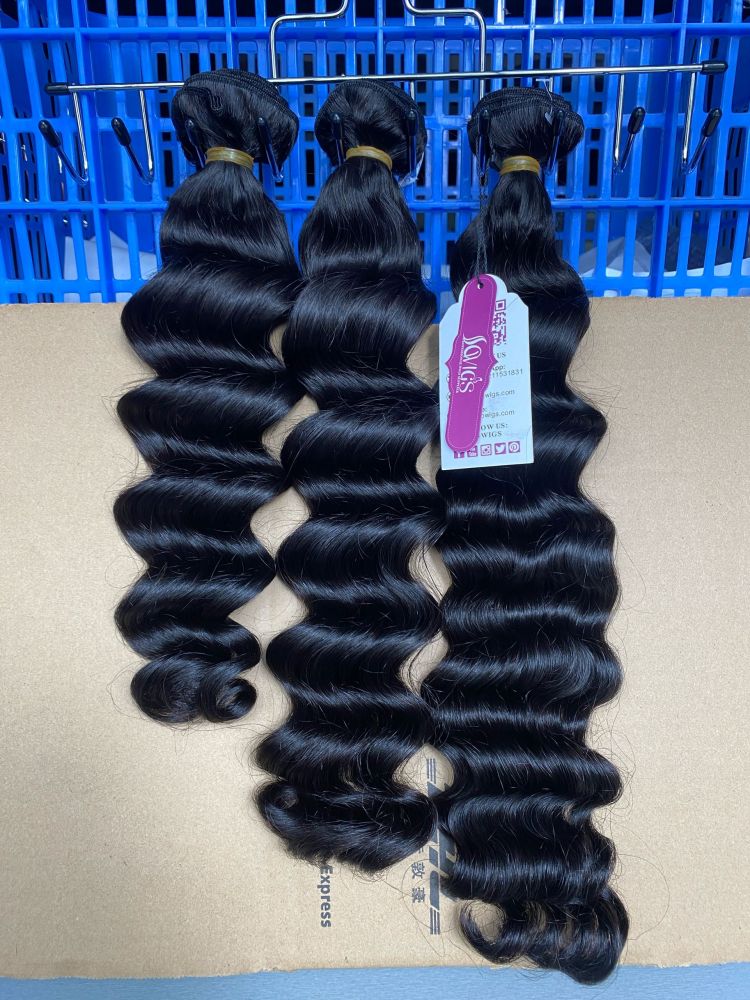 Sowigs 12A Top Loose Deep Virgin Hair 1/3 Bundles Deal