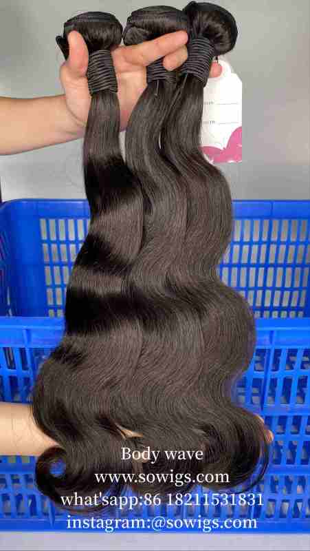 Sowigs 12A Top Body Wave Virgin Hair 1/3 Bundles Deal