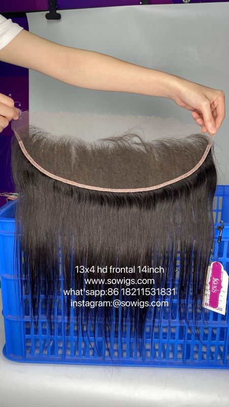 13*4 /13*6 Lace Frontals Premium grade 100% Unprocessed Virgin Human Hair Natural Color