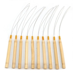 5Pcs and 10pcs/lot Loop Threader Pulling Needle Hair Tools