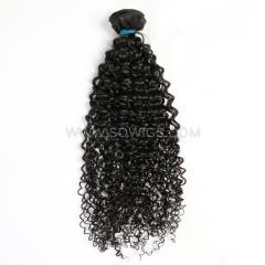Sowigs 1 Bundle Raw Brazilian Hair 100% unprocessed Virgin Human Hair Extension Natural Color