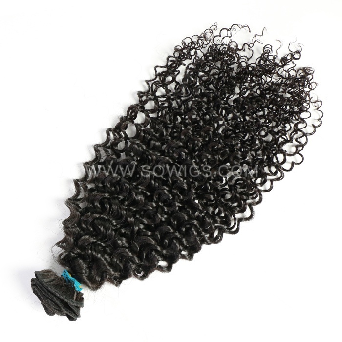 1 Bundle Salon Hot Selling Raw Brazilian Hair 100% unprocessed Virgin Human Hair Extension Natural Color