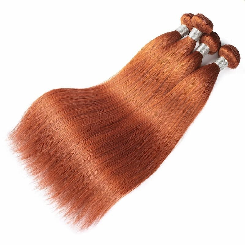 Sowigs 12A Grade Ginger Color 350# Virgin Hair 1 Bundles Deal