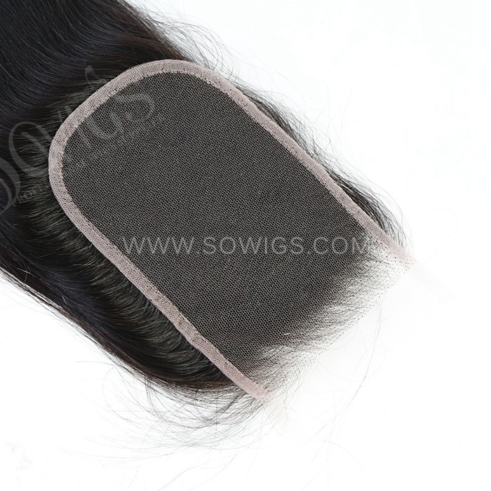 4x6 HD Lace Closure 12A Grade 100% Unprocessed Virgin Human Hair Natural Color
