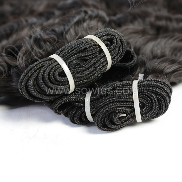 12A Grade Burmese Curl Hair Weave 1/3 Bundles Virgin Remy Human Hair Extension