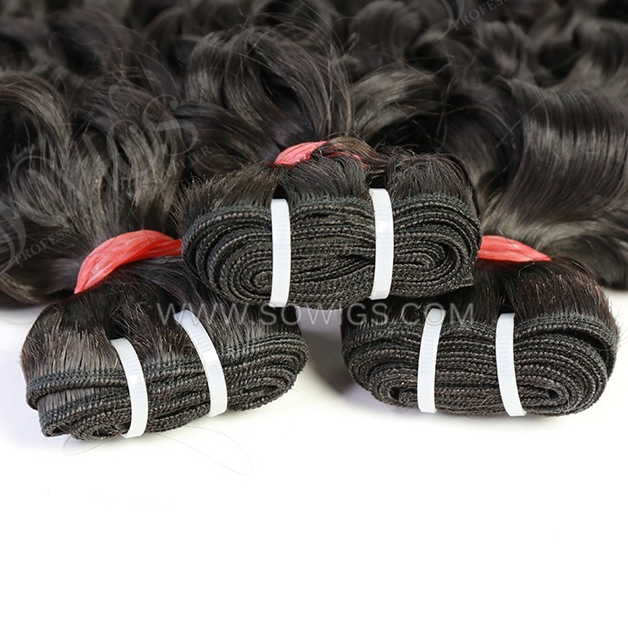 1 Bundle Raw Vietnamese Hair Water Wave (Can bleach to color 613#)100% Unprocessed Human Hair Extension Natural Color