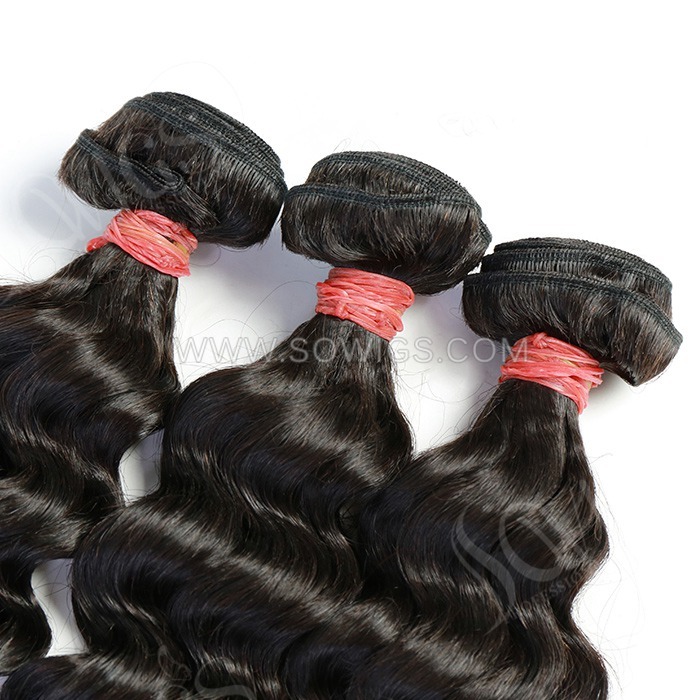 1 Bundle Raw Vietnamese Hair Deep Wave (Can bleach to color 613#)100% Unprocessed Human Hair Extension Natural Color