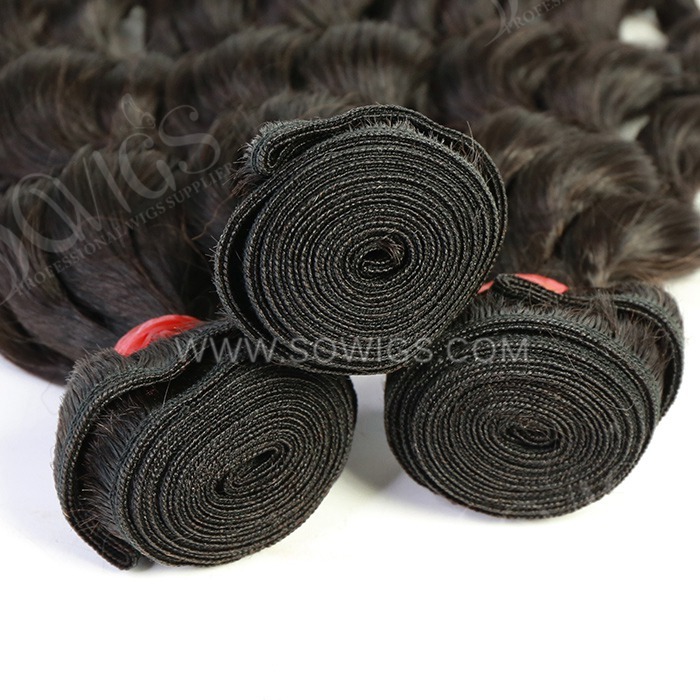 1 Bundle Raw Vietnamese Hair Deep Wave (Can bleach to color 613#)100% Unprocessed Human Hair Extension Natural Color