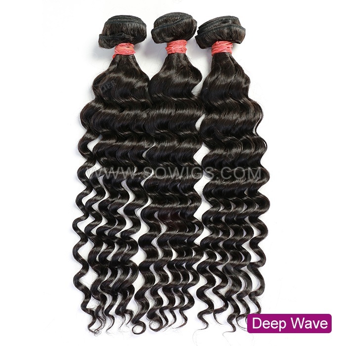 1 Bundle Raw Vietnamese Hair Deep Wave (Can bleach to color 613#)100% Unprocessed Human Hair Extension Natural Color