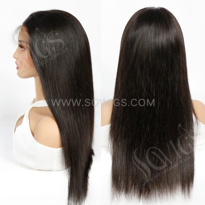 3D Design Glueless 9x6 HD Lace Closure Wigs Wear Go Lace Wigs Natural Color 100% Unprocessed Human Hair Wigs