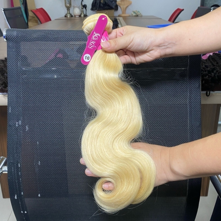 Sowigs 12A Top Color 613 Straight Hair/Body wave/Loose Wave Virgin Hair 1 Bundles Deal