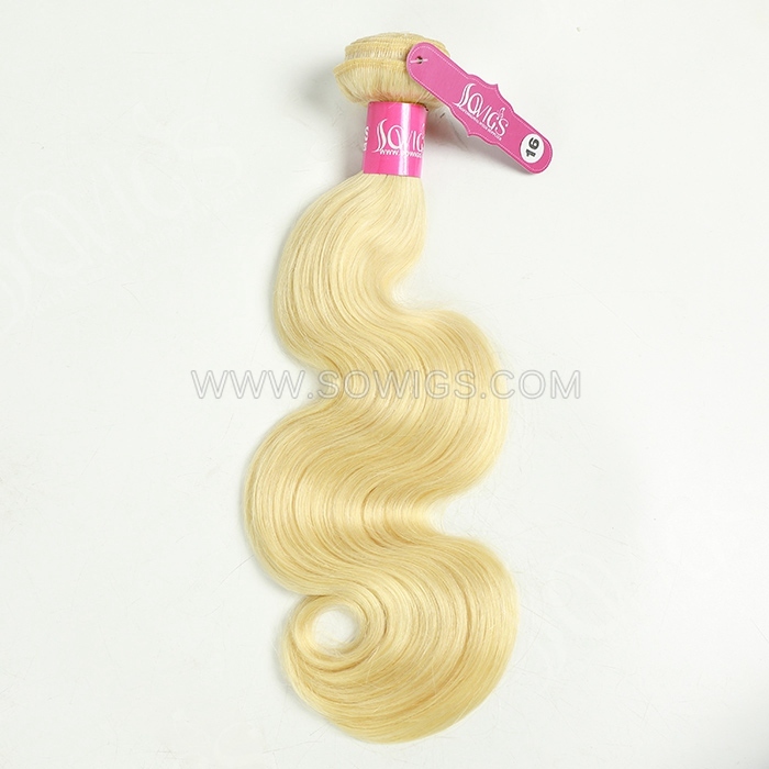Sowigs 12A Top Color 613 Straight Hair/Body wave/Loose Wave Virgin Hair 1 Bundles Deal