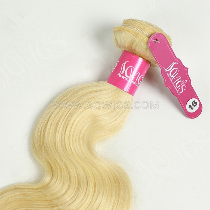 Sowigs 12A Top Color 613 Straight Hair/Body wave/Loose Wave Virgin Hair 1 Bundles Deal
