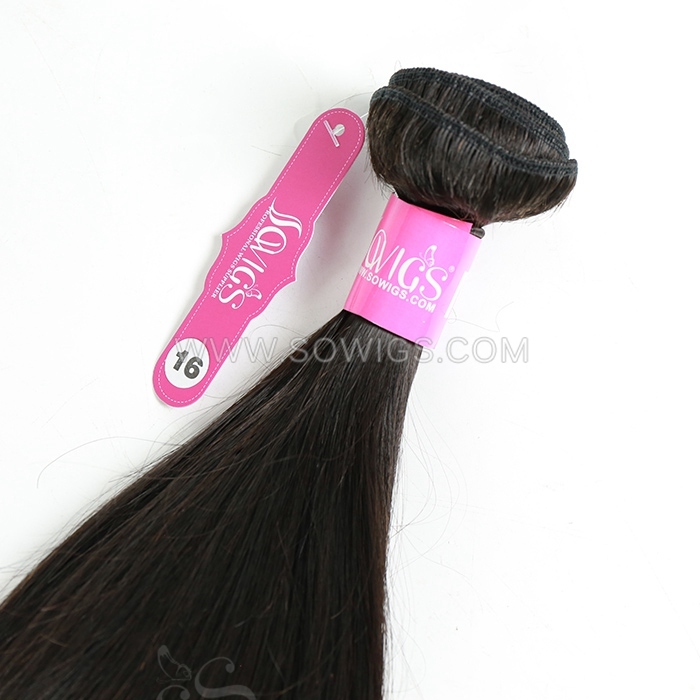 12A Grade Straight Hair Weave 1/3 Bundles Virgin Remy Human Hair Extension