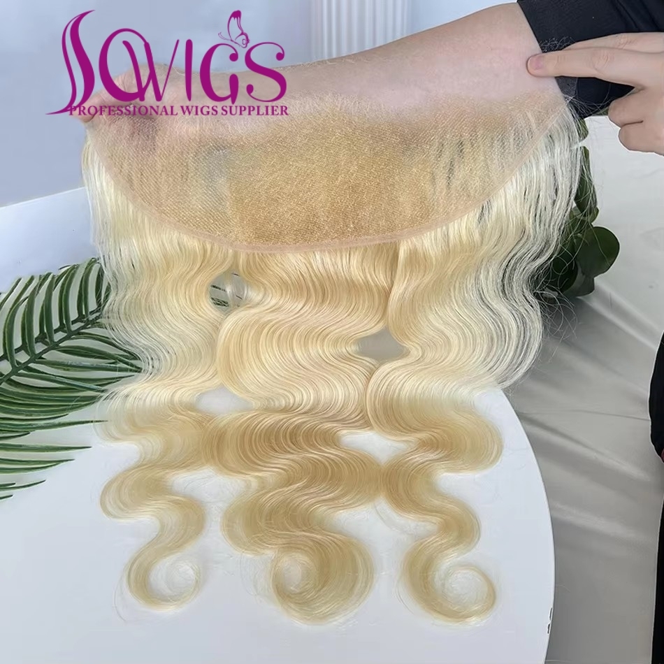 Blonde Color 613# 13*4/ 13*6 Transaprent /HD Lace Frontals Premium grade 100% Unprocessed Virgin Human Hair
