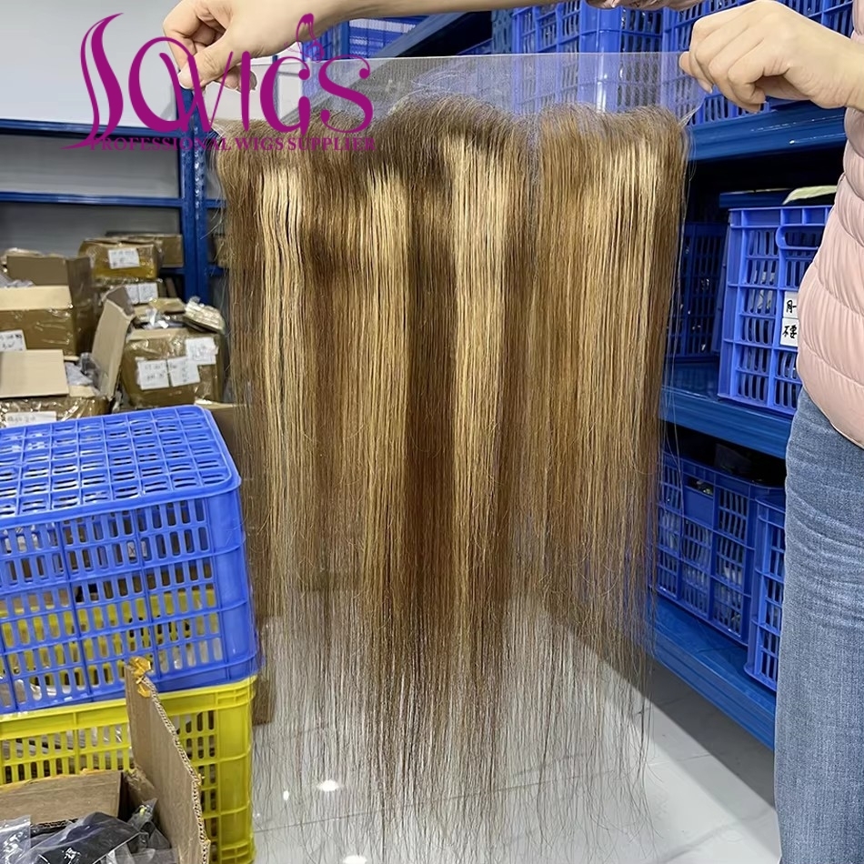 Highlight Color P4/27# 13*4/ 13*6 Lace Frontals 100% Unprocessed Virgin Human Hair