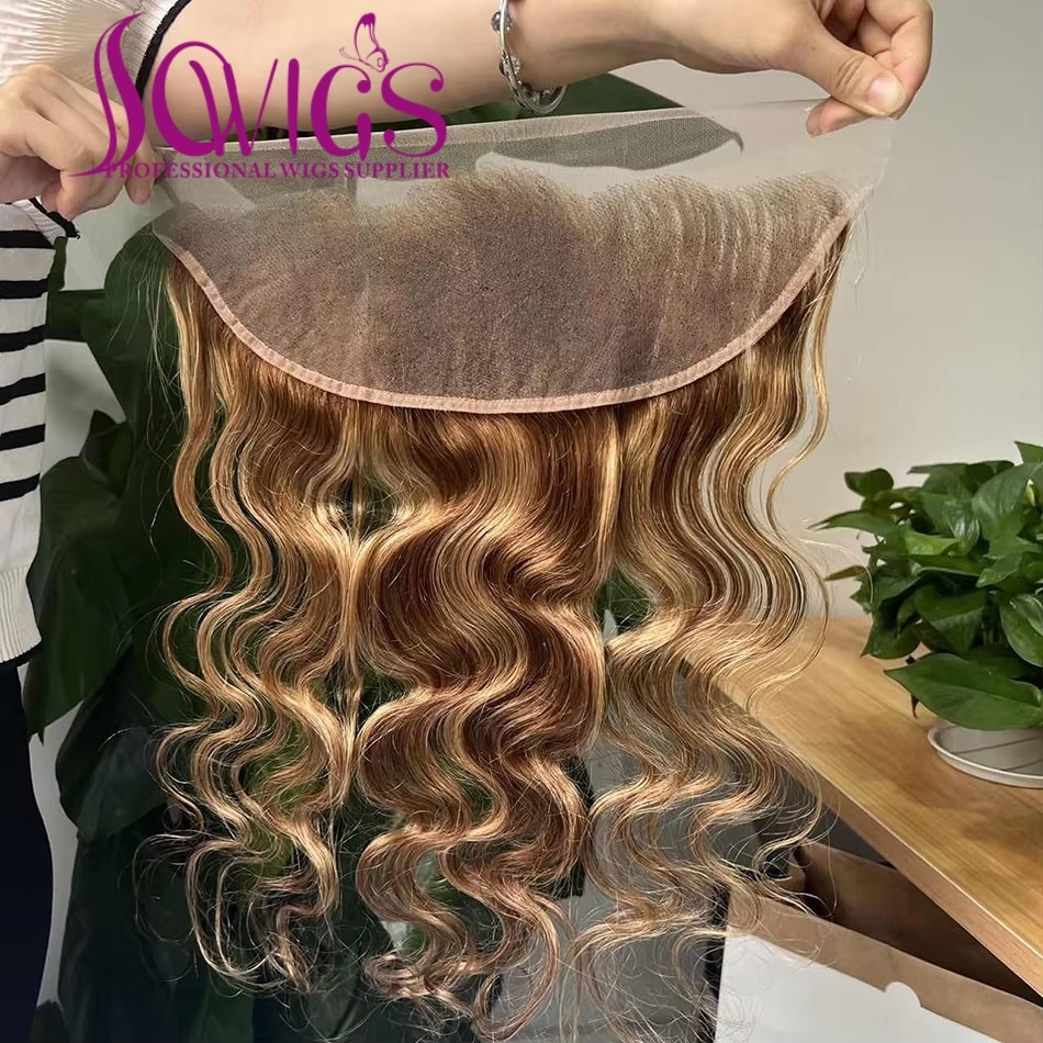 Highlight Color P4/27# 13*4/ 13*6 Lace Frontals 100% Unprocessed Virgin Human Hair