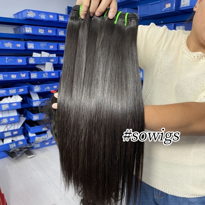 1 Bundle Raw Vietnamese Hair(Can bleach to color 613#)100% Unprocessed Human Hair Extension Natural Color