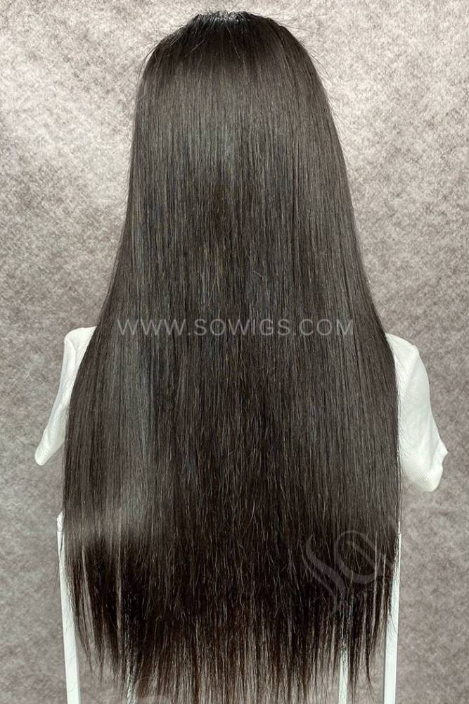 12-40inch U Part Wigs V Part Wigs Straight Hair Virgin Human Hair Natural Color