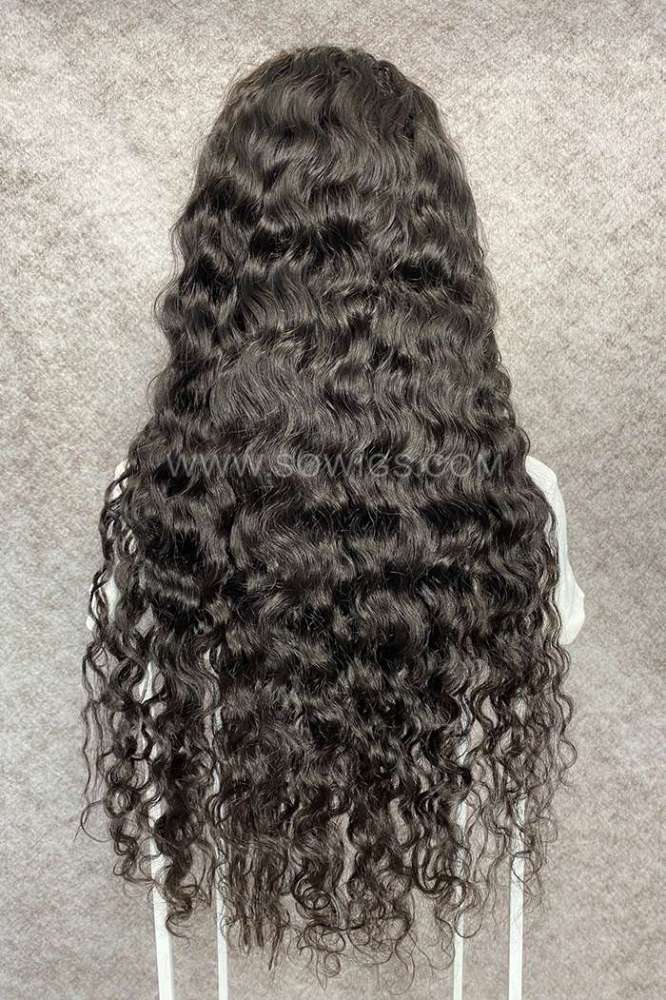 12-40inch U Part Wigs V Part Wigs 150% /200% 300% Density Natural Wave Virgin Human Hair Natural Color