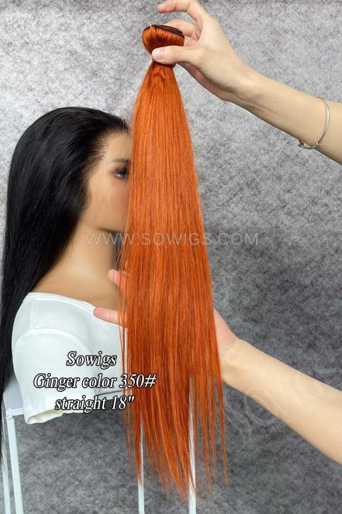 Sowigs 12A Grade Ginger Color 350# Virgin Hair 1 Bundles Deal