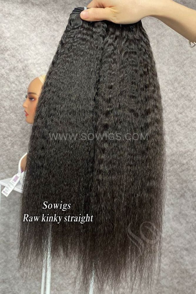 (All hairstyle link) Burmese Raw Hair 1 Bundle 100% Unprocessed Human Hair Extension Natural Color