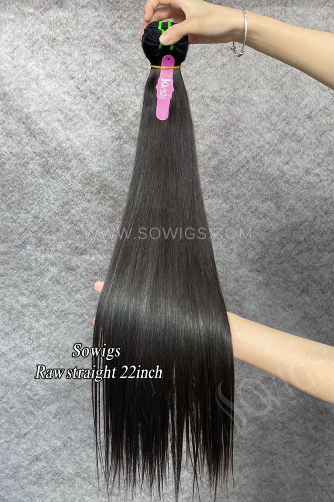 (All hairstyle link)1 Bundle Raw Vietnamese Hair(Can bleach to color 613#)100% Unprocessed Human Hair Extension Natural Color