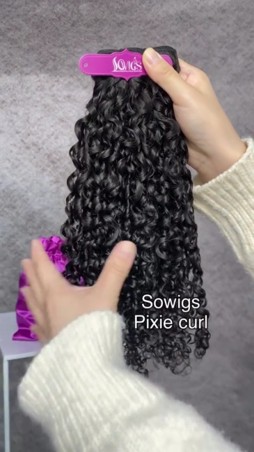 Sowigs Pixie Curl 1 Bundles 100% Virgin Human Hair
