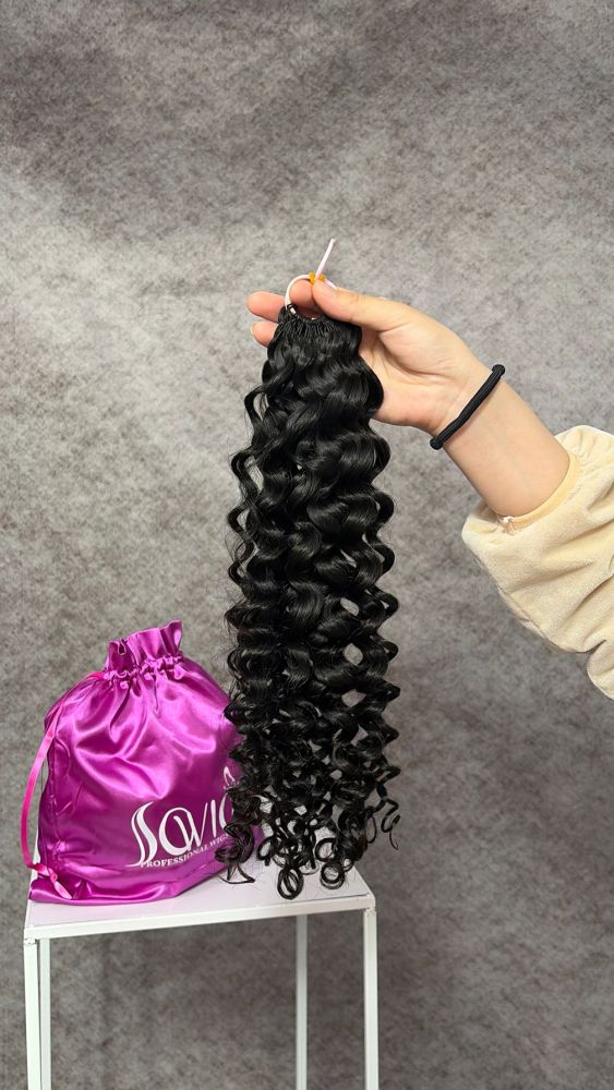Sowigs Crochet Hair Extensions 80strands 100g/pack 100% Virgin Human Hair Natural Color