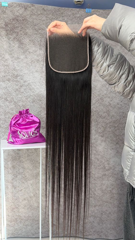 (All hairstyle link) 7x7 Lace Closure 100% Unprocessed Virgin Human Hair Natural Color