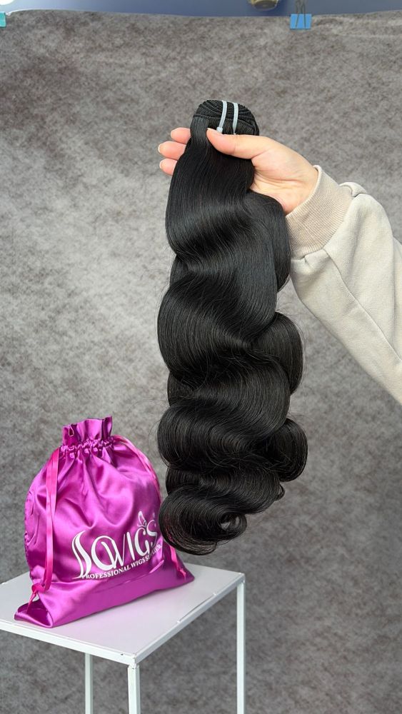 Burmese Raw Hair Natural Wave 1 Bundle 100% Unprocessed Human Hair Extension Natural Color