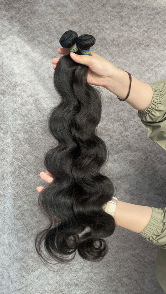 Sowigs 1 Bundle Cuticle Aligned Brazilian Raw Hair Body Wave 100% unprocessed Virgin Human Hair Extension Natural Color