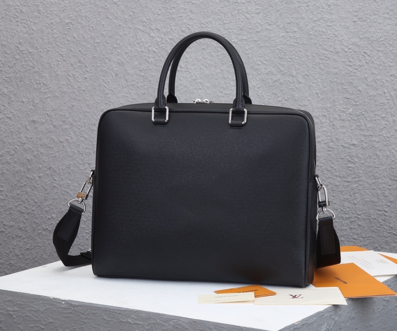 Alex Briefcase Taiga Leather Bags M30440