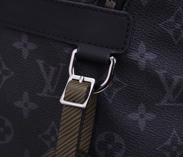 Replica Louis Vuitton Discovery Backpack Monogram Eclipse M45218