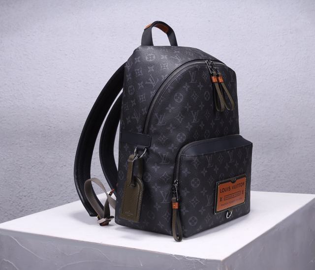 Replica Louis Vuitton Discovery Backpack Monogram Eclipse M45218