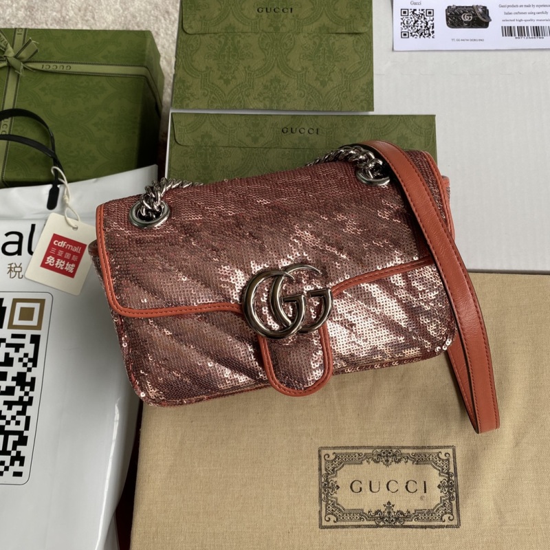 Marmont Mini Bag Matelassé Leather 446744