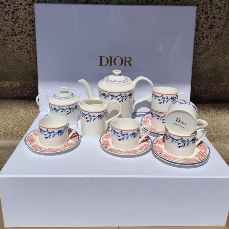 Coffee Tea Cups &amp; plates Set SD-16