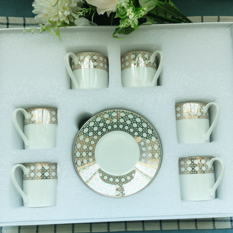 Coffee Cups &amp; plates Set SD-13
