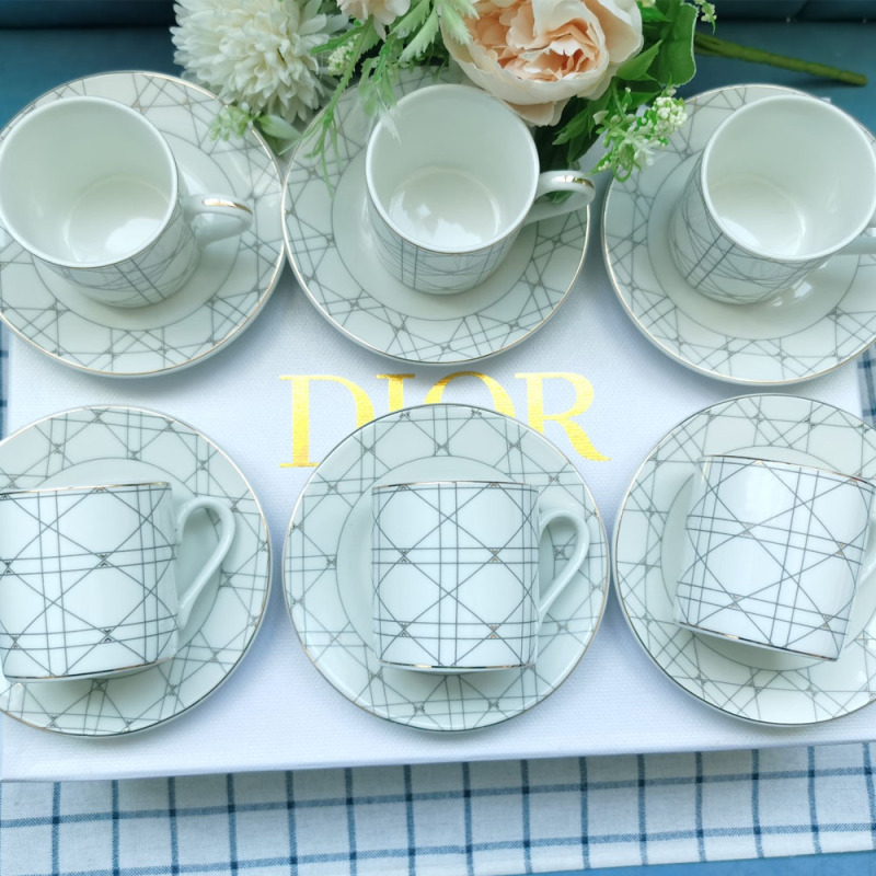 Coffee Cups &amp; plates Set SD-14