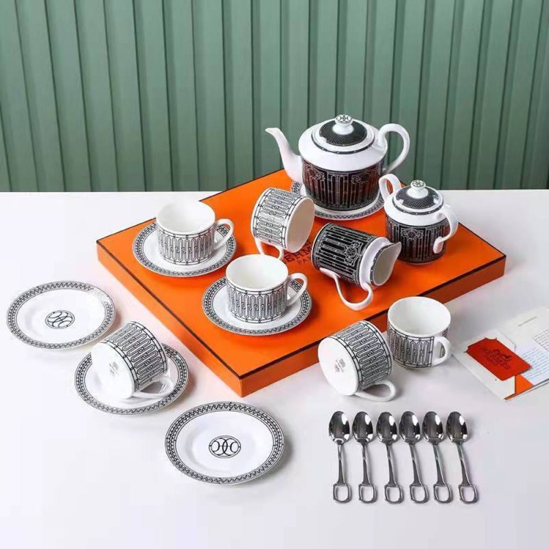 Coffee Cups &amp; Plates 15Pcs Set SH-41