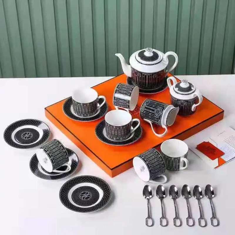 Coffee Cups &amp; Plates 15Pcs Set SH-42