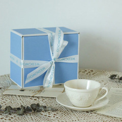 1Pc Cup & Dish Set - Style A