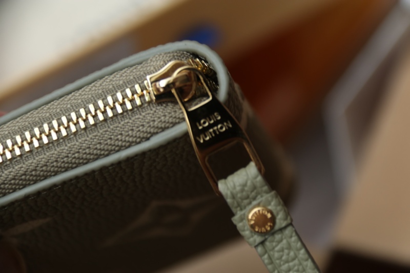 CLOSETOFJOY Luxury Brand Purse M82448 Zippy Coin Purse Monogram Empreinte Leather PL006