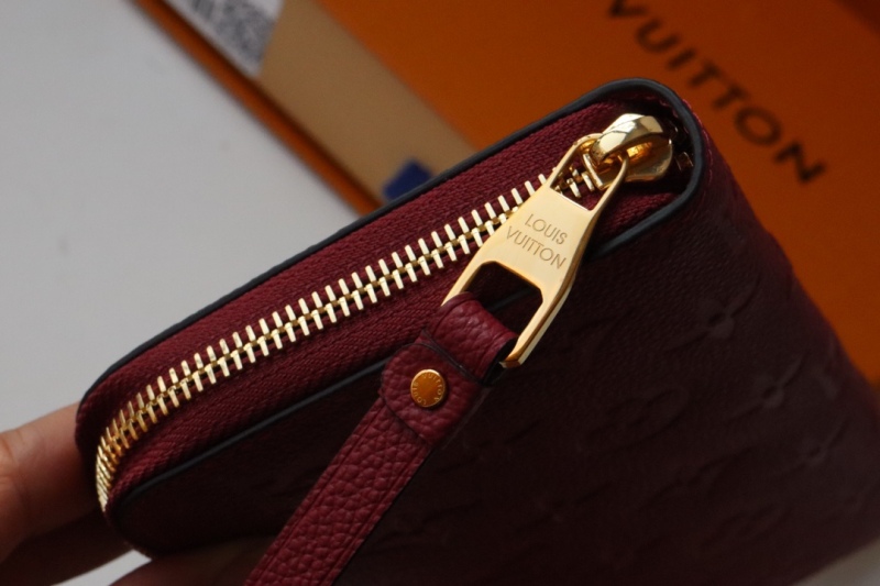 CLOSETOFJOY Luxury Brand Purse M60571 Zippy Zip-around Wallet in Monogram Empreinte Leather PL031