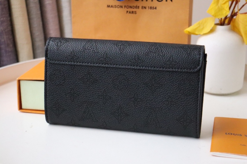 CLOSETOFJOY Luxury Brand Purse M60143 Iris Wallet in Luxurious Mahina Leather! PL083