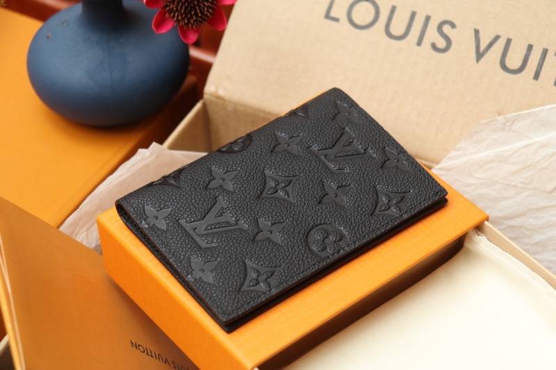 CLOSETOFJOY Luxury Brand Purse LV M64501 Passport Holder Cover Monogram Empreinte Leather PL090