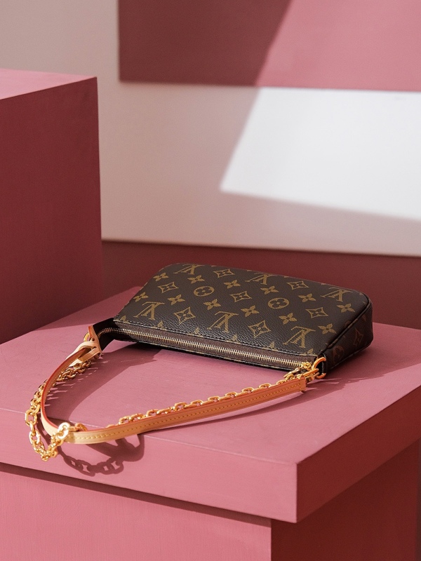 New Louis Vuitton 𝐏𝐨𝐜𝐡𝐞𝐭𝐭𝐞 𝐀𝐜𝐜𝐞𝐬𝐬𝐨𝐢𝐫𝐞𝐬 - LV M82766 Mahjong Bag PLA027