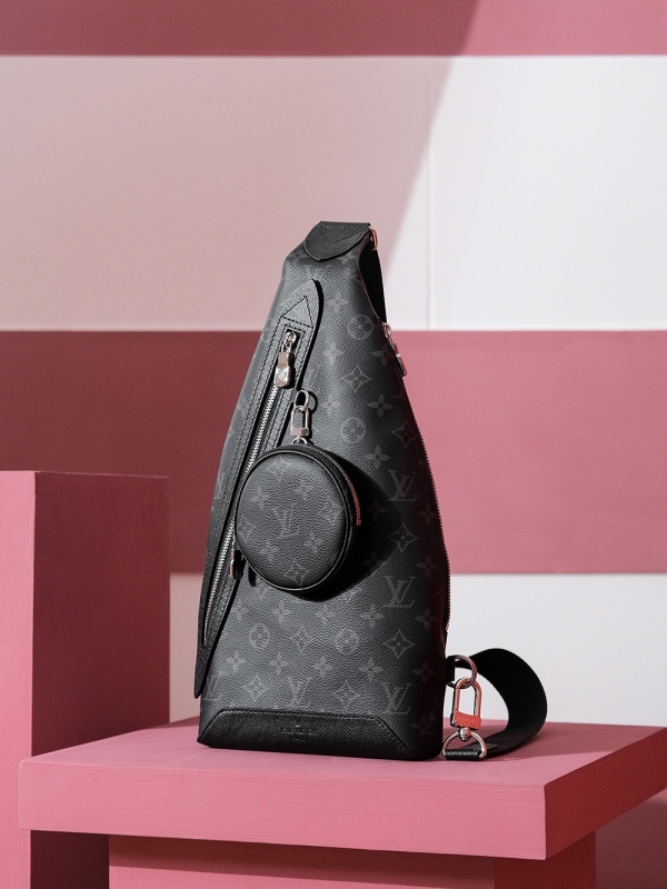New Louis Vuitton Duo Slingbag Taigarama Men's Fashion  LV Bags M30936 PLA033
