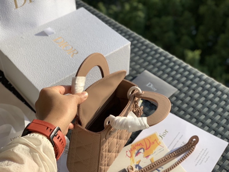 Lady Dior Mini Designer Handbags - High End Fashion Frosted BDA05