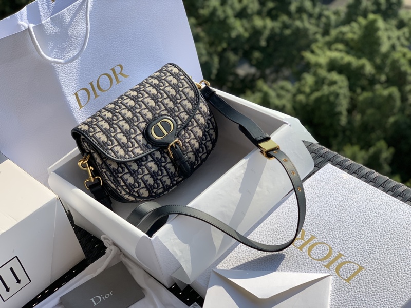 Dior Oblique Embroidery Bobby in Monogram Designer Handbags - PDA14